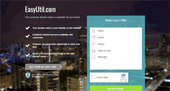 Desktop Screenshot of easyutil.com